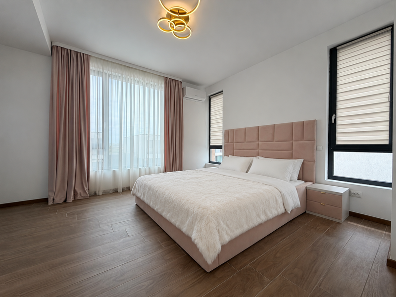 Casa 5 camere, 4 dormitoare, 3 bai, nou, terasa rooftop, Scoala Americana 3